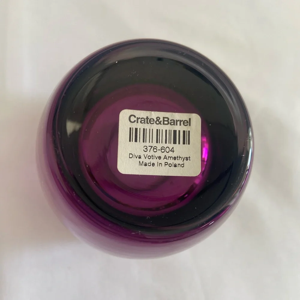 (2) Crate&Barrel tea light bundle